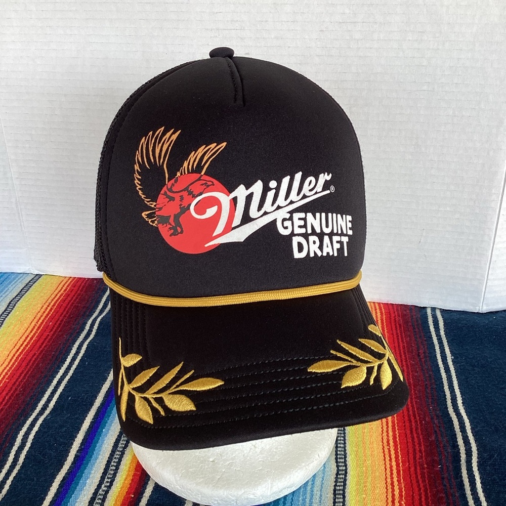 Miller Genuine draft SnapBack Trucker Hat